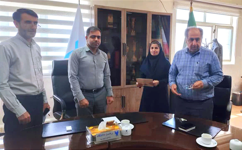 سرپرست دبیر ۱ باشگاه پژوهشگران جوان و نخبگان دانشگاه آزاد اسلامی واحد امیدیه منصوب شد